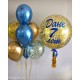 Набор из воздушных шаров "Хромированное золотое Семилетие"